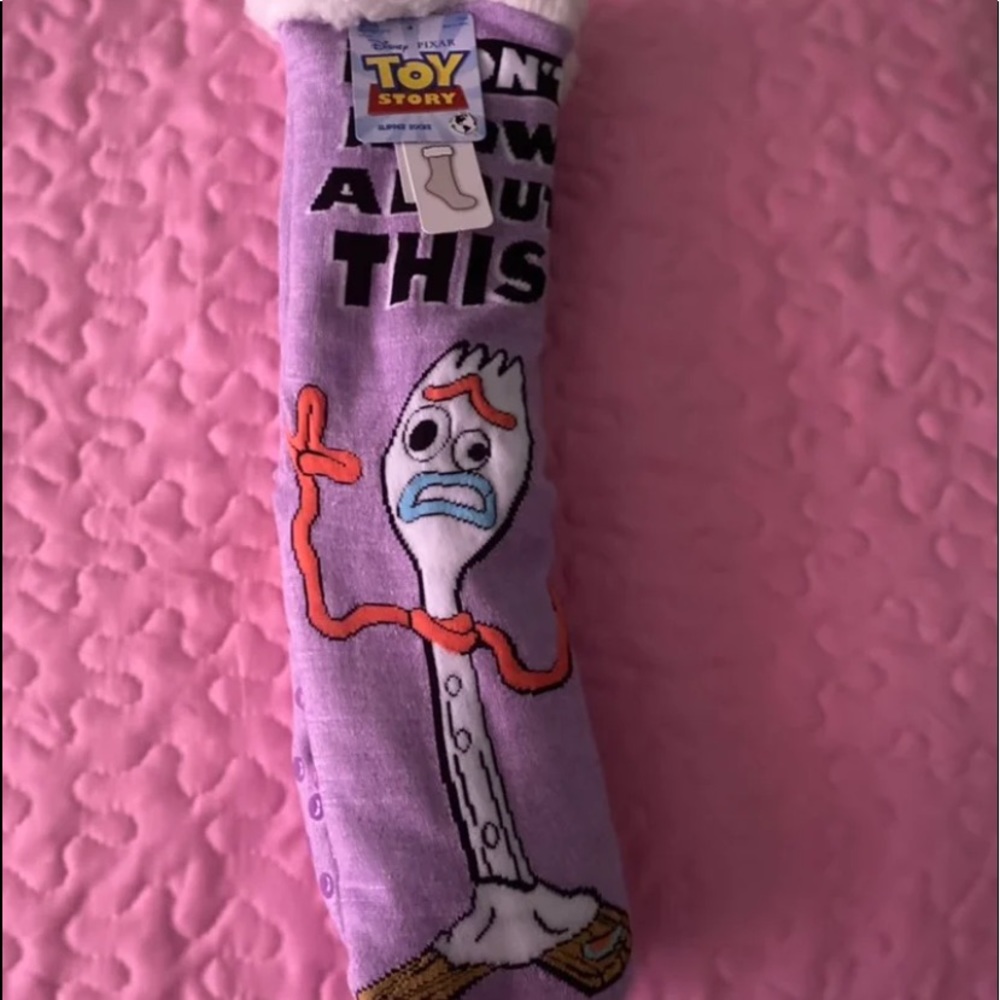 Toy story Sherpa lined socks !